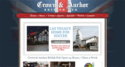 Desktop Screenshot of crownandanchorlv.com